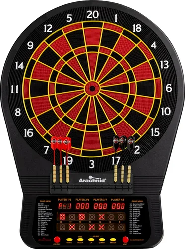 Vista 11 de Arachnid Cricket Pro Tournament-Quality Electronic Dartboard up to 40 Games and 315 Variations (Including Popular Cricket Modes)