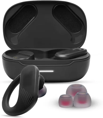 Vista 2 de Puntas de repuesto para JBL Endurance Peak 3 / Peak II, puntas de silicona para auriculares de 9 pares (S/M/L)