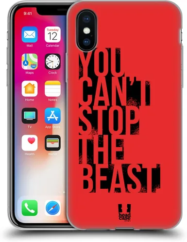 Vista 16 de Head Case Designs Beast Power Statement - Funda de gel suave compatible con Apple iPhone 11 Pro