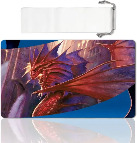 Vista 30 de Juego de mesa MTG Playmat Games Tamaño 60X35 cm CCG Compatible para MTG CCG RPG Juego de cartas coleccionables (Ajani Steadfast)