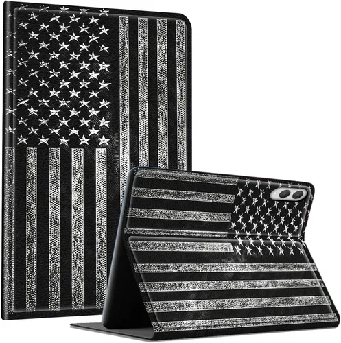 Vista 26 de Slim Case for Samsung Galaxy Tab S10 Lite / S10 FE / S9 FE 10.9" & Galaxy Tab S9 11", Multi-Angle Stand PU Leather Smart Folio Cover with Soft TPU