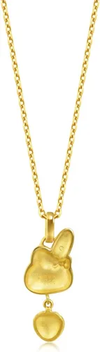 Vista 3 de Chow Sang Sang Sanrio - Colgante de oro macizo 9999 de 24 quilates My Melody con fresa para mujeres y niñas 75427P no incluye el collar