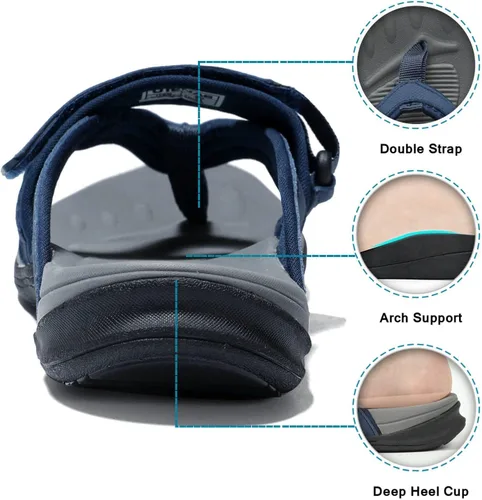 Vista 3 de UTENAG Sandalias ortopédicas suaves con soporte de arco para mujer