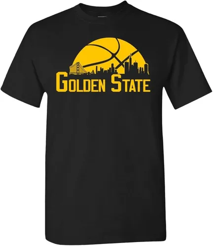 Vista 10 de Xtreme Apparrel Camiseta Team Cityscape Skyline para los fanáticos del baloncesto