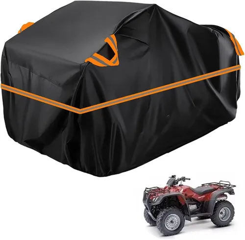 Vista 373 de Cubierta para ATV impermeable compatible con Arctic Cat H1 EFI TRV Cruiser 4x4 2011, cubierta de 210D para vehículos de 4 ruedas, cubierta para quad