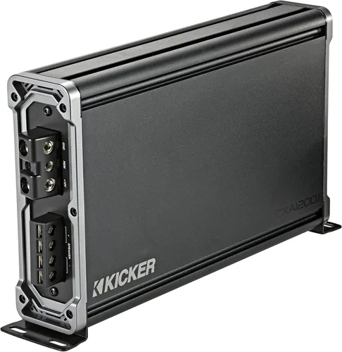Vista 6 de Kicker CXA1200.1 Amplificador de subwoofer mono clase D de 1200 vatios