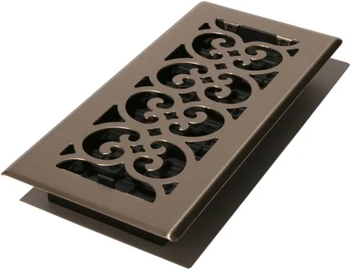 Vista 52 de Decor Grates Registro de suelo SPH210-RB, 2x10, acabado bronce frotado
