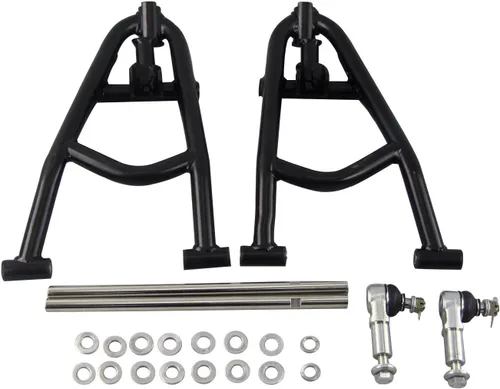 Vista 5 de Brazos de control A para Yamaha Raptor 660 YFM 660R 2001-2005, extensor de brazos A deportivo ajustable + 2 pulgadas más ancho