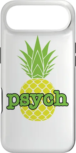 Vista 27 de Funda blanca para iPhone 16 Psych Pineapple Fruit