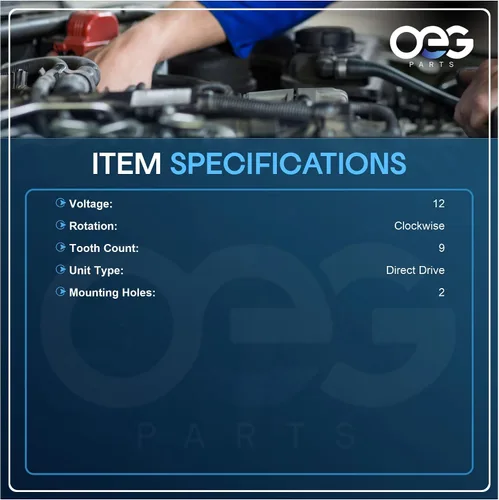 Vista 3 de OEG Parts Nuevo arrancador compatible con Suzuki Kingquad 450 LT-A450X, 450X, LT-A500, 31100-11H00, 3110011H00, SMU0421, 41054110