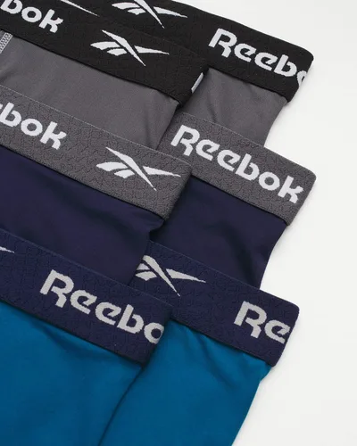 Vista 2 de Reebok Ropa interior para hombre - Calzoncillos tipo bóxer Active Performance (paquete de 6)