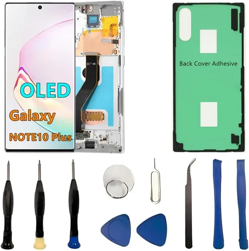 Vista 7 de OLED Galaxy NOTE10 Plus - Pantalla LCD de repuesto para Samsung Galaxy NOTE10 Plus 5G, digitalizador de pantalla táctil N975U N975U1 compatible