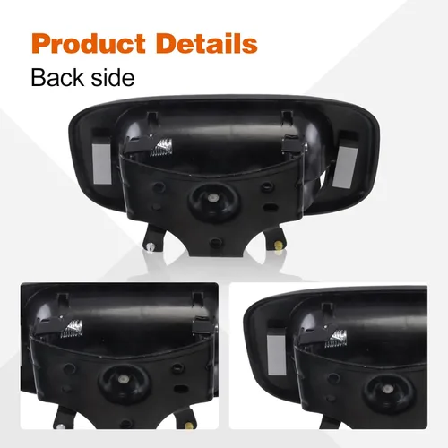 Vista 11 de Perfit Liner Puerta trasera con borde bisel, manija negra para Silverado