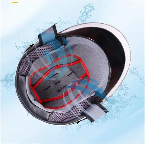 Vista 6 de Vespa Casco para niños de 2 a 14 años de edad, casco eléctrico para motocicleta, casco fresco para niños, aprobado por DOT, casco de Kart ATV