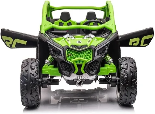 Vista 6 de Can-Am Maverick X3 - Buggy para niños con licencia de 24 V, color verde