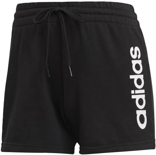Vista 3 de adidas Pantalones cortos ajustados de 3 rayas Essentials para mujer