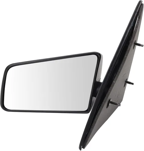 Vista 97 de TRQ Espejo plegable con calefacción eléctrica del lado del conductor con indicador de punto ciego pintura a juego negro liso compatible con Kia