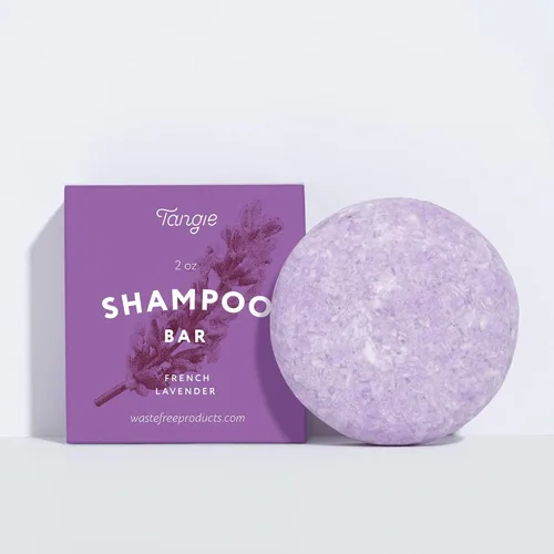 Vista 4 de TANGIE Barra de champú natural Todo natural. Fabricado en Florida. Certificado libre de crueldad. Embalaje sin plástico. Cero desperdicio y vegano.