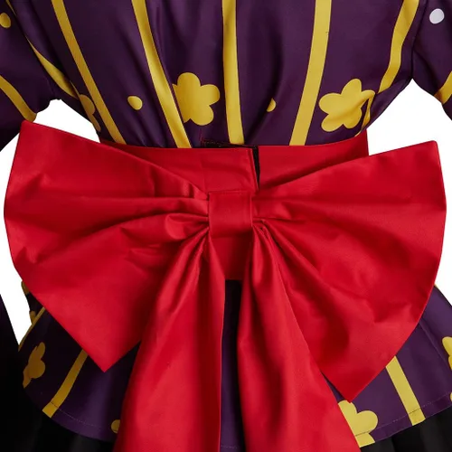 Vista 6 de Saniplaycos Anime Trafalgar D. Water Law Lolita Kimono Vestido Luffy Cosplay Traje Traje Halloween Carnaval Traje para Mujer
