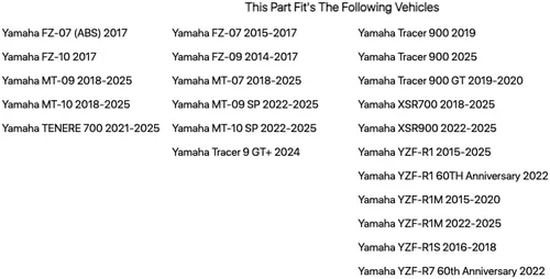 Vista 2 de Primary Drive Piñón delantero 14 dientes para Yamaha MT-07 2018-2025