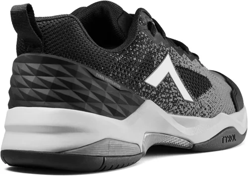 Vista 6 de Tyrol Zapatos de pickleball Smash para hombre, NegroPerla Humo