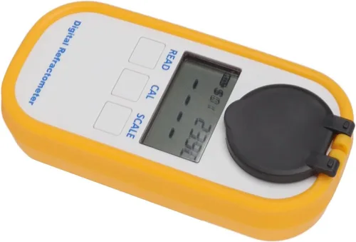 Vista 7 de Mumusuki Medidor digital refractómetro rango de escala 0-80% para medición de porcentaje de volumen de alcohol