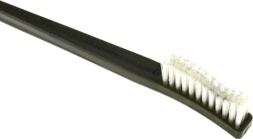 Vista 7 de SE Juego de 10 cepillos de limpieza de armas de doble extremo, kit de suministros de limpieza de armas, cepillos de cerdas de nylon de 7 pulgadas
