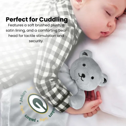 Vista 4 de Baby Fanatic NFL - Manta de oso de seguridad unisex para bebé