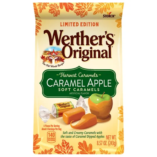 Vista 37 de Werther's Original - Golosinas duras rellenas de manzana caramelizada, 5.5 oz, paquete de 2
