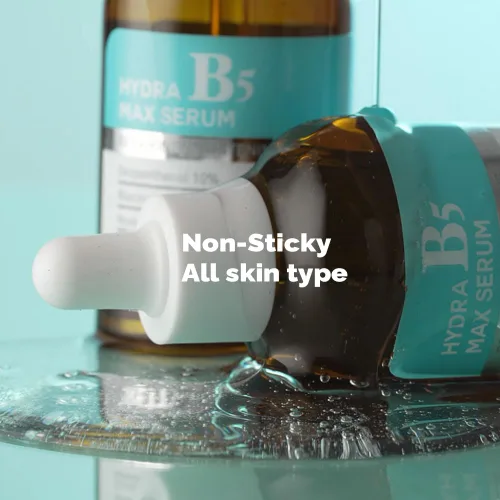 Vista 7 de PRETTYSKIN Suero facial de niacinamida al 10% con 10% de ácido hialurónico y vitamina B5, suero facial hidratante CICA para apariencia de poros