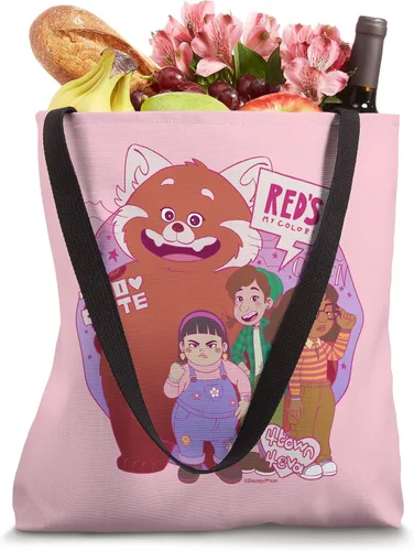 Vista 4 de Disney Bolso de mano Pixar Turning Red Group Shot Friends 4eva