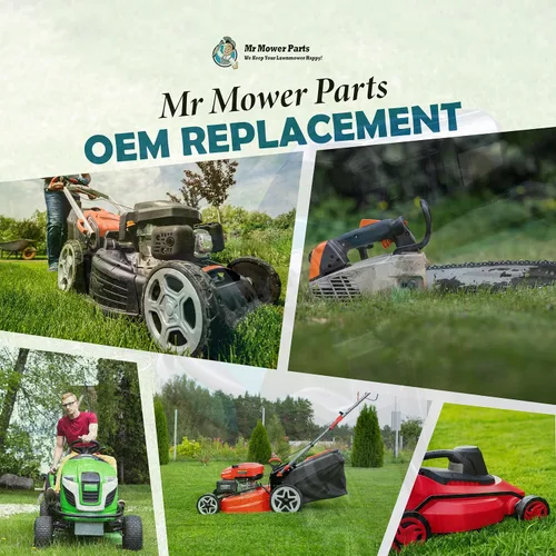 Vista 3 de Mr Mower Parts Neumático 23X1050X12 (23X10.50X12) Turf Saver Tread 4 Ply Tubeless Carlisle 511121