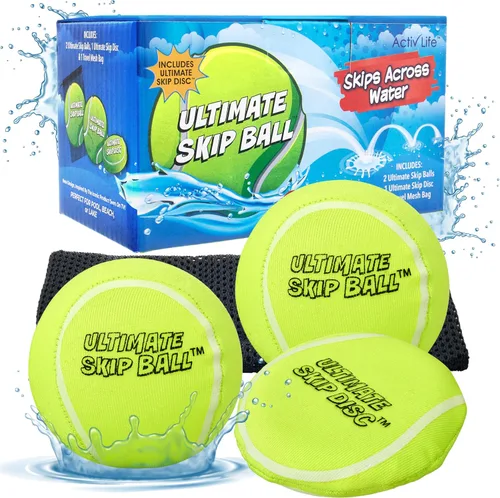 Vista 19 de Activ Life - Pelotas de agua más grandes de 3 pulgadas, pelota de rebote de agua para piscina, juguetes de playa para amigos, familia, niños