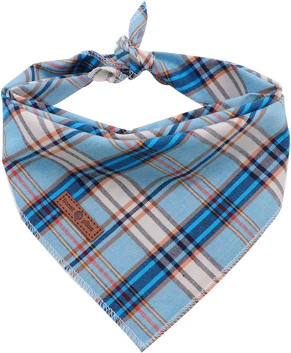 Vista 17 de Lionet Paws Bandana de Acción de Gracias para perro, lavable, de algodón, pañuelo triangular, pañuelo de pavo para perros pequeños, medianos