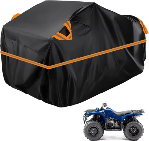 Vista 112 de Cubierta para ATV impermeable compatible con Arctic Cat H1 EFI TRV Cruiser 4x4 2011, cubierta de 210D para vehículos de 4 ruedas, cubierta para quad