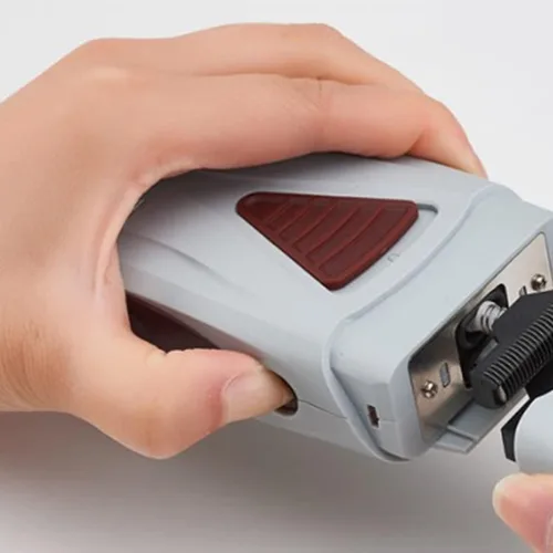 Vista 7 de Recortadora eléctrica recíproca multifuncional de 2 cuchillas recargable eléctrica recargable cabeza calva afeitadora barba recortadora eléctrica