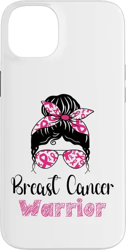 Vista 15 de iPhone 16 Breast Cancer Warrior Breast Cancer Awareness Case