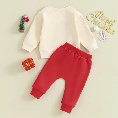 Vista 23 de Ropa de Halloween para bebé, sudadera de manga larga con diseño de calabaza, conjunto de pantalones de fiesta de Halloween para otoño e invierno