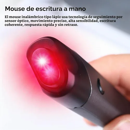 Vista 5 de Serounder - Mouse óptico Bluetooth de 2.4 G, 1200 DPI, 4 botones, ergonómico mini para laptops/pads