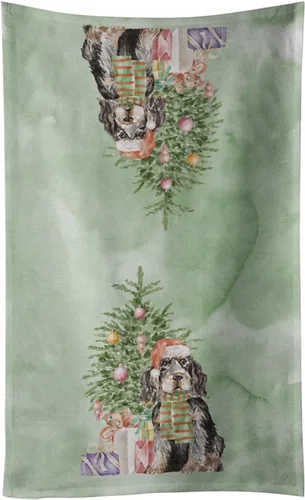 Vista 22 de Caroline's Treasures Toalla de cocina Christmas English Bulldog #2, 15 X 28, multicolor