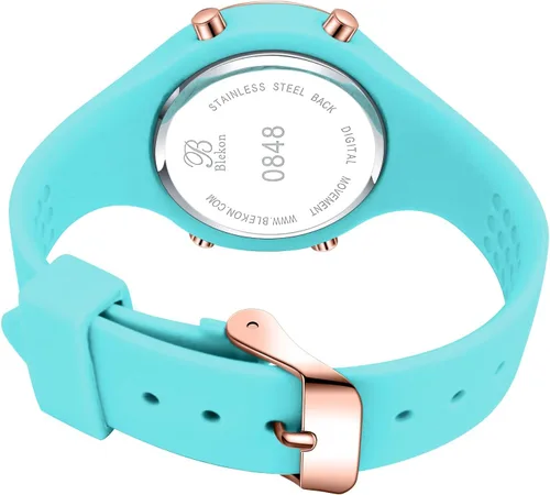 Vista 5 de Original Outdoor Sport Watches Alarm Clock Waterproof Digital Watch Aguamarina