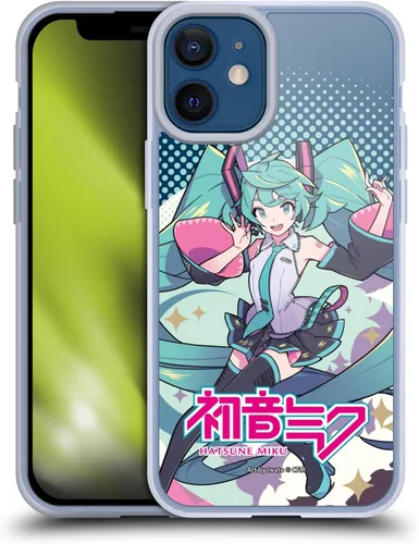 Vista 111 de Head Case Designs Licencia Oficial Hatsune Miku Gráficos Lindos Carcasa de Gel [Protección de Grado Militar] Compatible con Apple iPhone 7