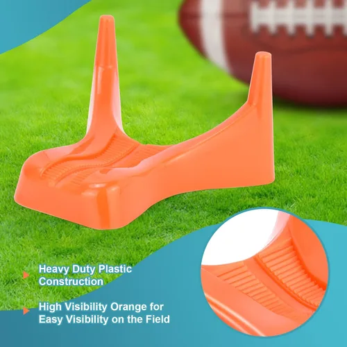 Vista 4 de Eastgoing 6 piezas de camiseta de fútbol estilo patada, soporte de exhibición de fútbol compatible con todos los tamaños de pelota, soporte