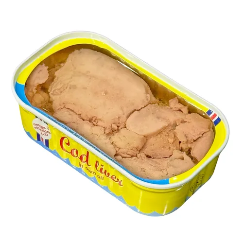 Vista 4 de Hígado de bacalao en aceite propio, 4.3 onzas (paquete de 20)