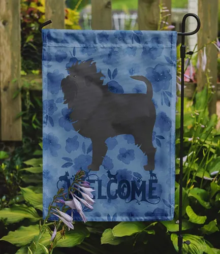 Vista 3 de Caroline's Treasures CK6175GF Affenpinscher - Bandera de bienvenida