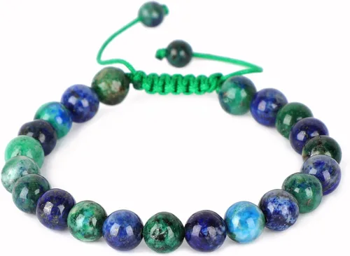 Vista 93 de AD Beads Pulseras de piedras preciosas unisex de 0.315 pulgadas (0.315 in), macramé curativo ajustable de 7 a 9 pulgadas Usa esta pulsera