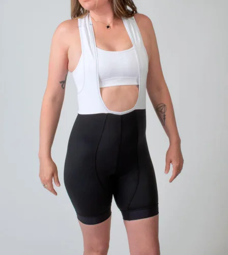 Vista 3 de Aero Tech - Pantalones cortos de ciclismo acolchados para mujer