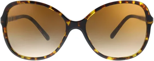 Vista 2 de BURBERRY BE 4197 300213 - Lentes de sol cuadrados de plástico color marrón oscuro Havana, marrón (Dark HavanaBrown Gradient)