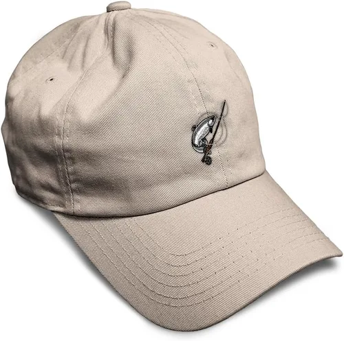 Vista 50 de Sombrero de béisbol suave personalizado bordado papá sombrero pesca con mosca D bordado hombres y señoras gorra de béisbol algodón