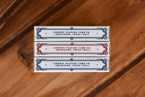 Vista 6 de Liberty - Juego de 6 barajas de cartas jumbo